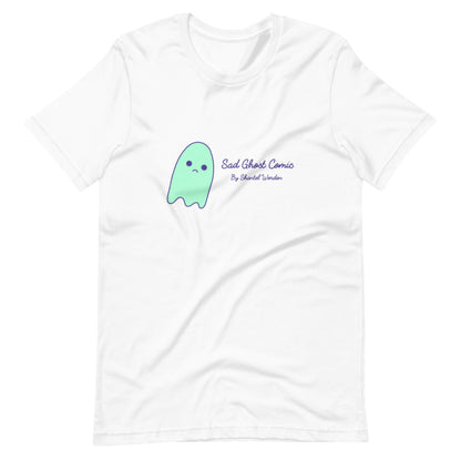 Sad Ghost Comic Short-Sleeve Unisex T-Shirt