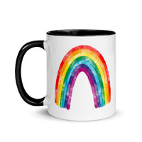 Rainbow Mug with Color Inside 11oz