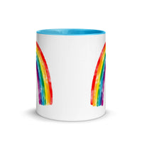 Rainbow Mug with Color Inside 11oz