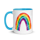 Rainbow Mug with Color Inside 11oz