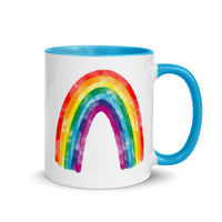 Rainbow Mug with Color Inside 11oz
