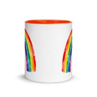 Rainbow Mug with Color Inside 11oz
