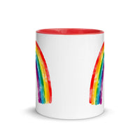 Rainbow Mug with Color Inside 11oz