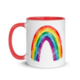 Rainbow Mug with Color Inside 11oz