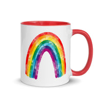 Rainbow Mug with Color Inside 11oz