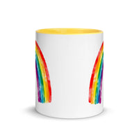 Rainbow Mug with Color Inside 11oz