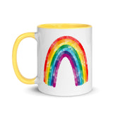 Rainbow Mug with Color Inside 11oz