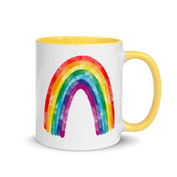 Rainbow Mug with Color Inside 11oz