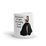 If I Dared White glossy mug