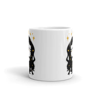 Moon Witch White glossy mug