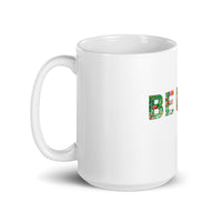 Be Kind White glossy mug