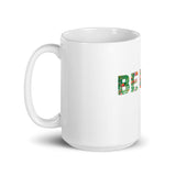 Be Kind White glossy mug