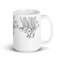 Tentacles Line Art Mug