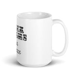 Thick Thighs Thin Patience glossy mug