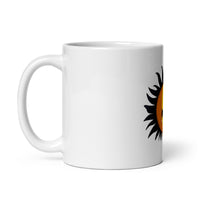 Grumpy Sunshine White glossy mug