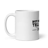 Buy Me Books And Tell Me To STFUATTDLAGG White glossy mug