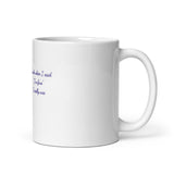 I’m Fine White glossy mug