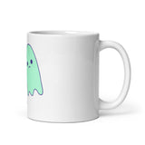 Always 6 ft Away White glossy mug