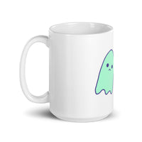 I’m Fine White glossy mug