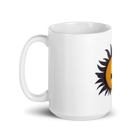 Grumpy Sunshine White glossy mug