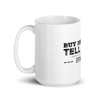 Buy Me Books And Tell Me To STFUATTDLAGG White glossy mug