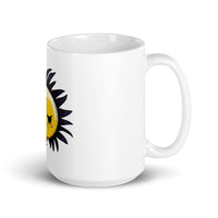 Grumpy Sunshine White glossy mug